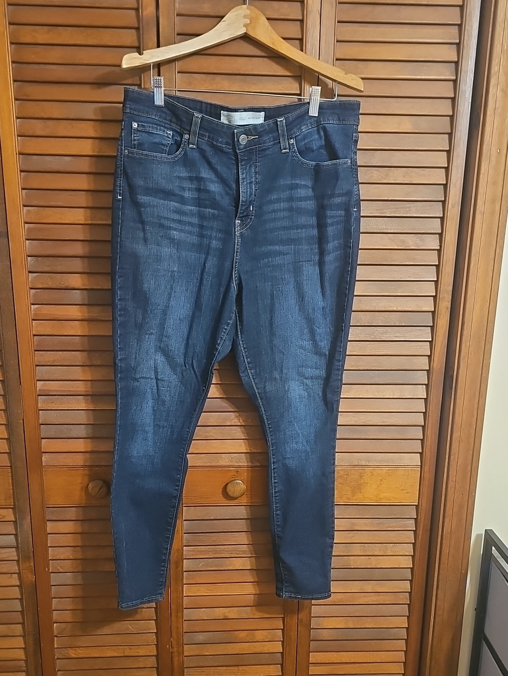 Signature by Levi Strauss Dark Blue Skinny Jeans